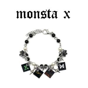 Monsta X Kpop Idol Charm Bracelet | Concert Outfit Accessories